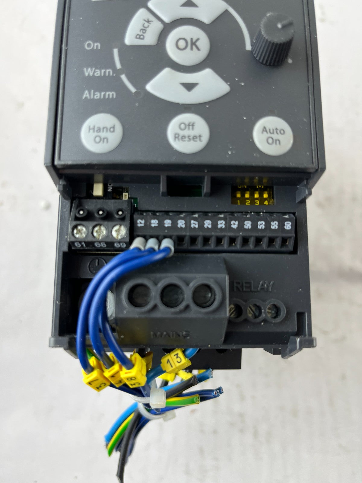 Danfoss VLT Micro Drive FC-051PK18S2E20H3 VFD 0.18kW 200-240V Used Spare Unit