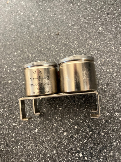 Vintage Bipolar Capacitor Lot - Various Values Including 4.7uF - Great for DIY