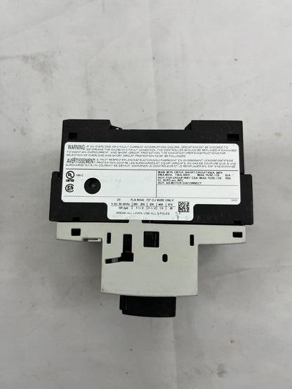 Siemens SIRIUS 3RV1321-4BC10 Motor Protection Circuit Breaker, 20A, 3-Pole, Used