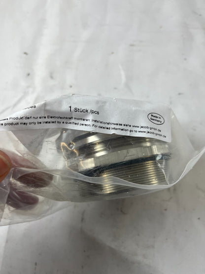 Jacob 1010M75/2 Cable Gland M75x1.5 53-60mm Nickel Plated New