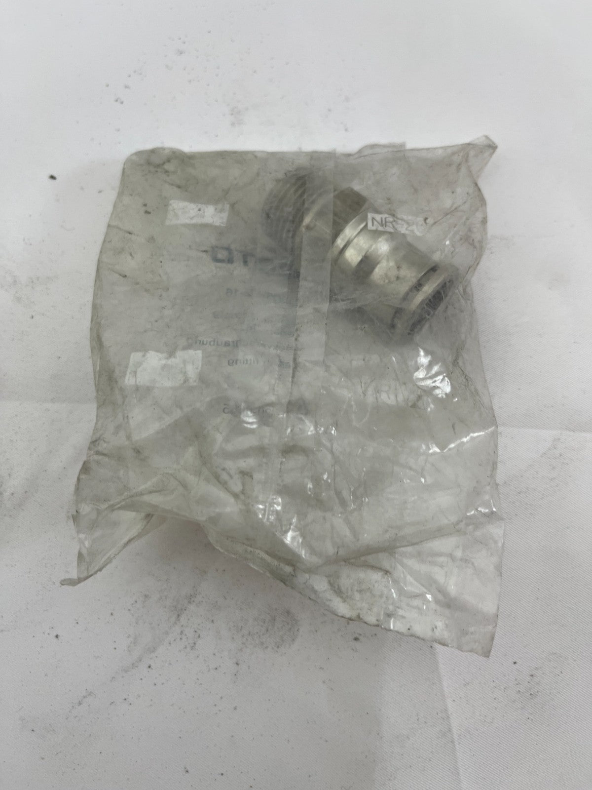 Festo CRQS-1/2-16 Push-In Fitting 162869 1/2" Male to 16mm Tube Sealed Unused