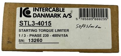 Intercable Danmark STL3-4015 Soft Starter NEW 230-400V 15A 7.5kW Motor Control