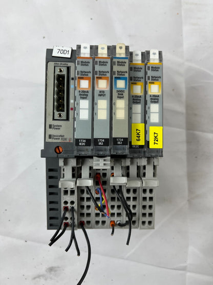 Allen-Bradley 1734 Point I/O DeviceNet Analog I/O RTD Bundle Tested Working