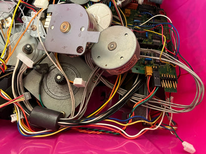 Large Lot of Assorted Stepper Motors and Components - Hobbyist/Repair Parts