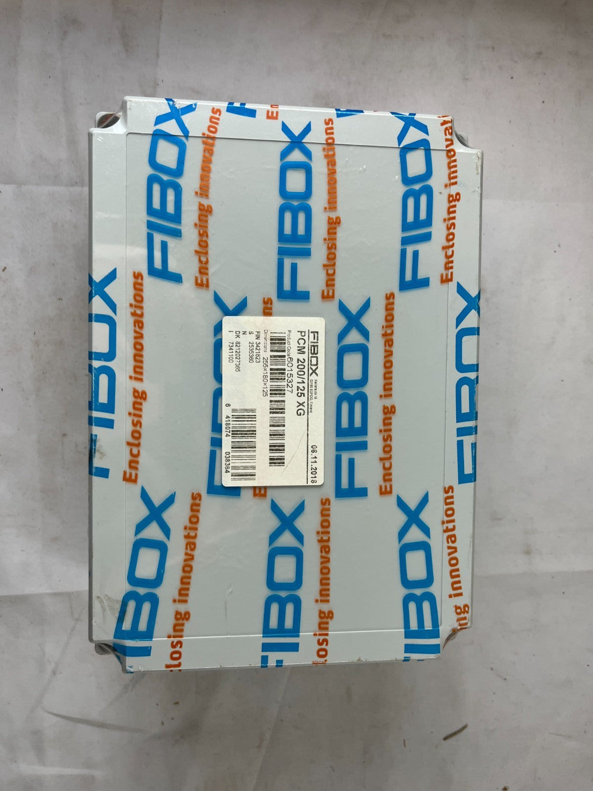 Fibox PCM 200/125 XG Polycarbonate Enclosure 255×180×125mm IP66/IP67 New In Box