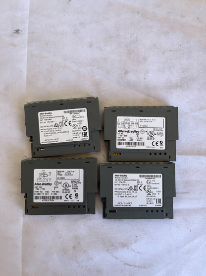 Allen-Bradley 1734-IT2I OB8 IB4 POINT I/O Module Bundle 4pcs Used Spares