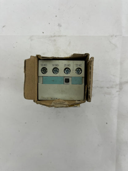 NEW Siemens 3RH1921-1LA11 Auxiliary Switch Block 1NO+1NC SIRIUS Contactor DIN