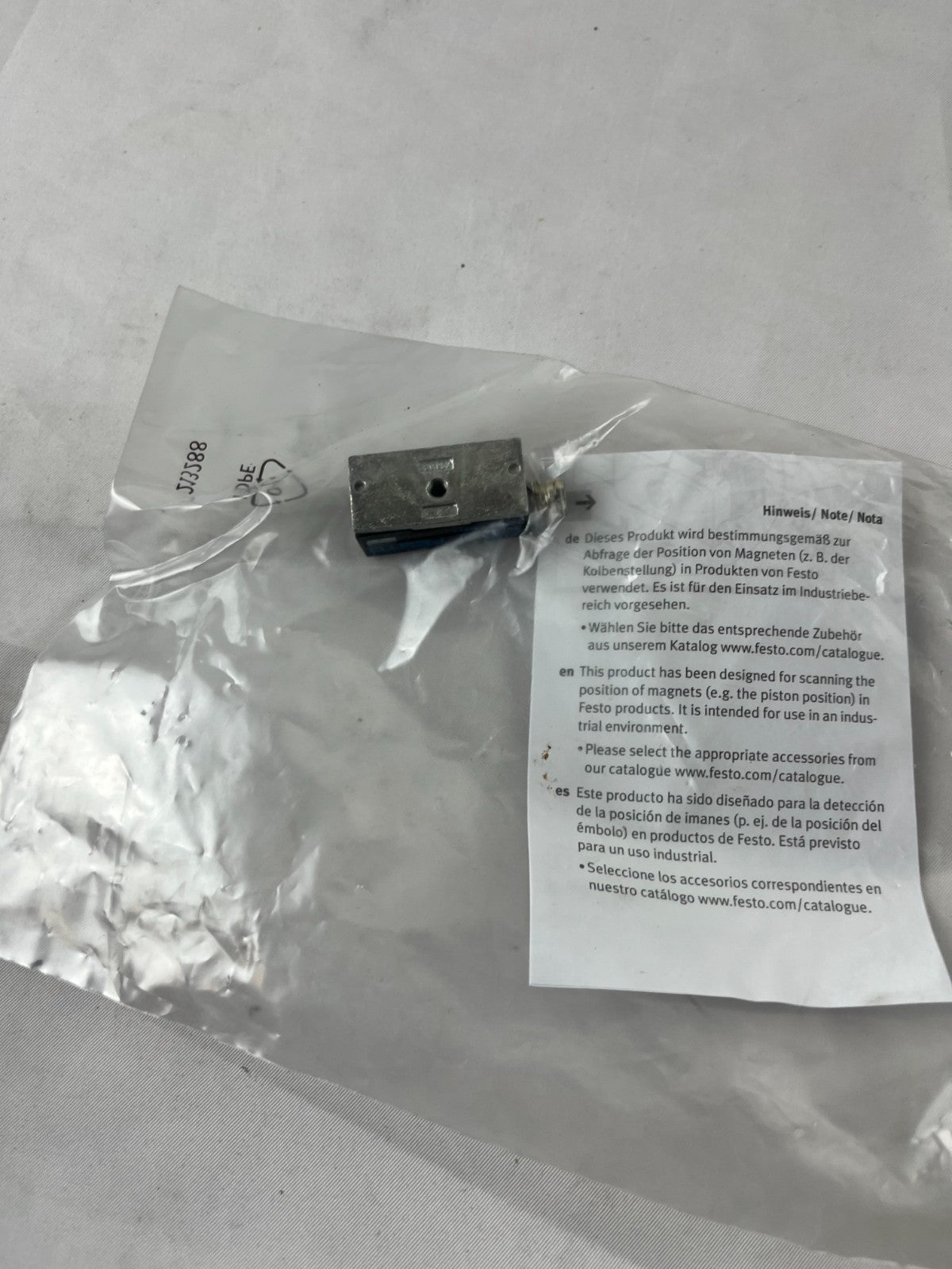 Festo SMEO‑1‑S‑LED‑24‑B Magnetic Proximity Sensor 150848 12–27 VDC M8 Plug SMEO