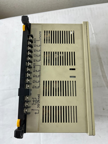 Omron SYSMAC S6 3G2S6‑CPU15 Programmable Controller 12–24 VDC In 8 Relay Out