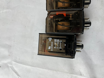 Schrack MR206024 Multimode Relay 24V AC 10A Octal – Lot of 3 Used Spare Units
