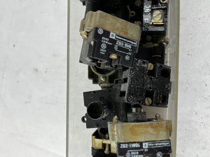 Telemecanique ZB2 Pilot Light Bodies & Contact Blocks Bundle 22 mm Parts Mixed