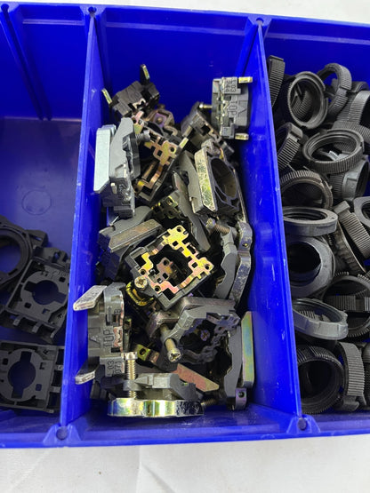 Telemecanique Schneider Harmony Pushbutton Hardware Mounting Parts Mixed Lot