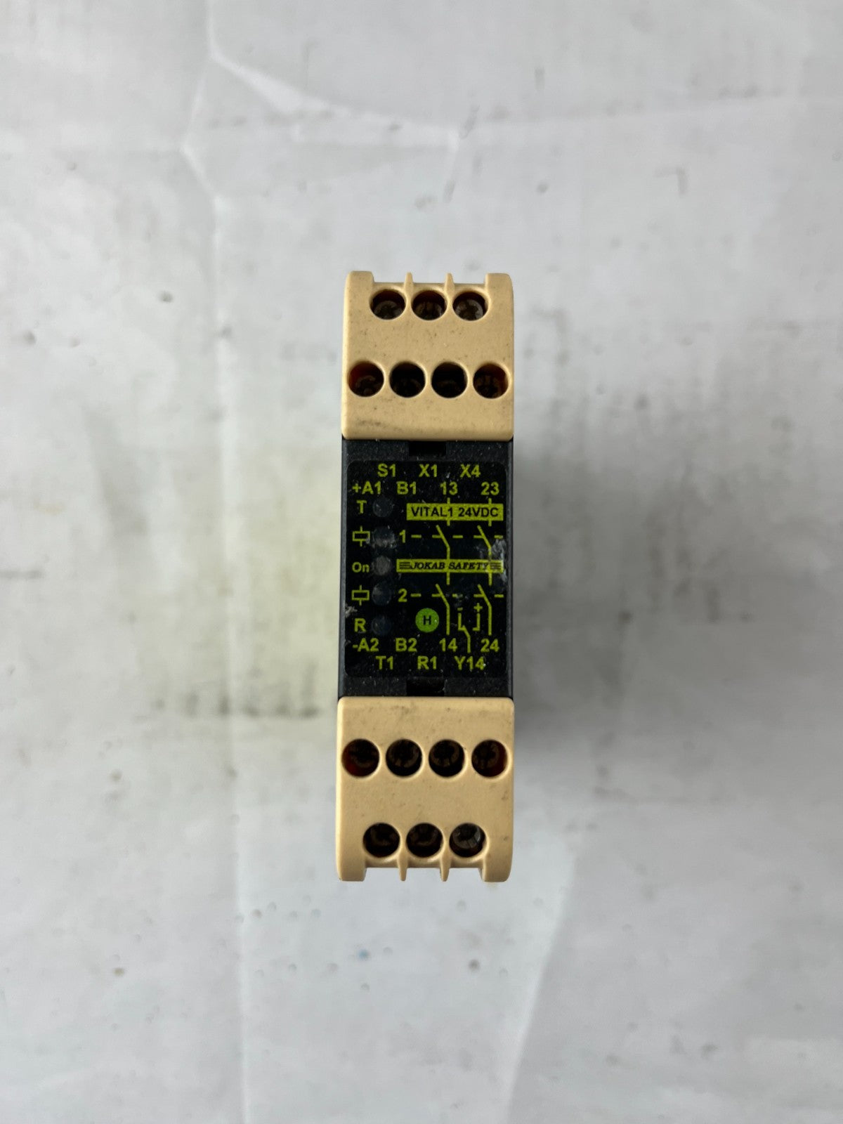 ABB Jokab Safety Vital 1 24VDC Safety Controller 2NO Outputs USED Spare Part
