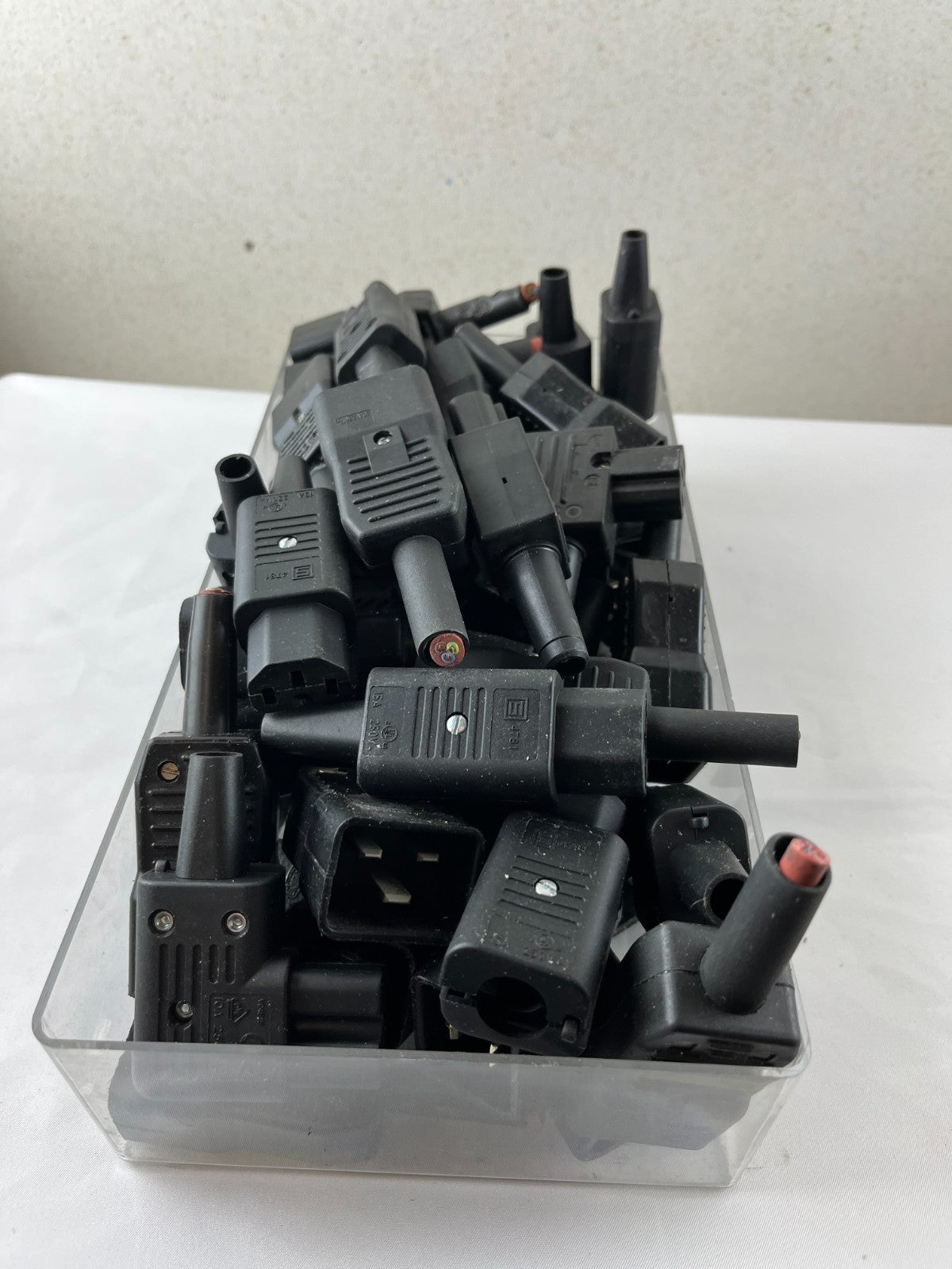 Bulk Lot IEC 60320 C13 C14 Power Connectors Cables Computer PDU Mixed New Used