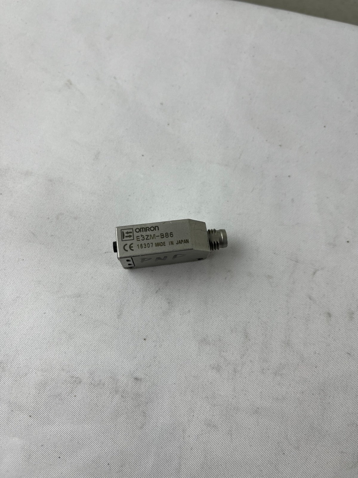 Omron E3ZM-B86 Photoelectric Sensor Stainless M8 Used Japan Spare Unit
