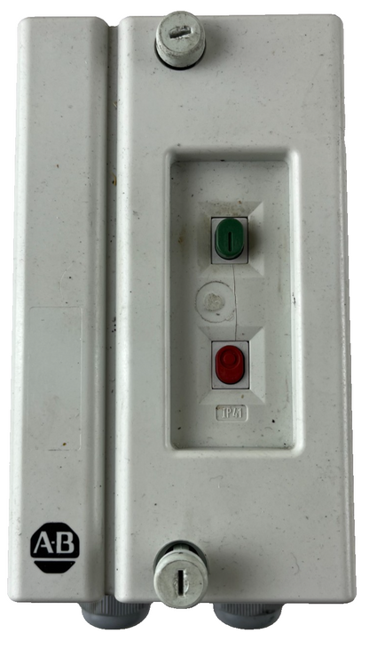 Allen-Bradley 140-MN-0630 Manual Motor Starter 4–6.3A 3-Pole in Enclosure Used