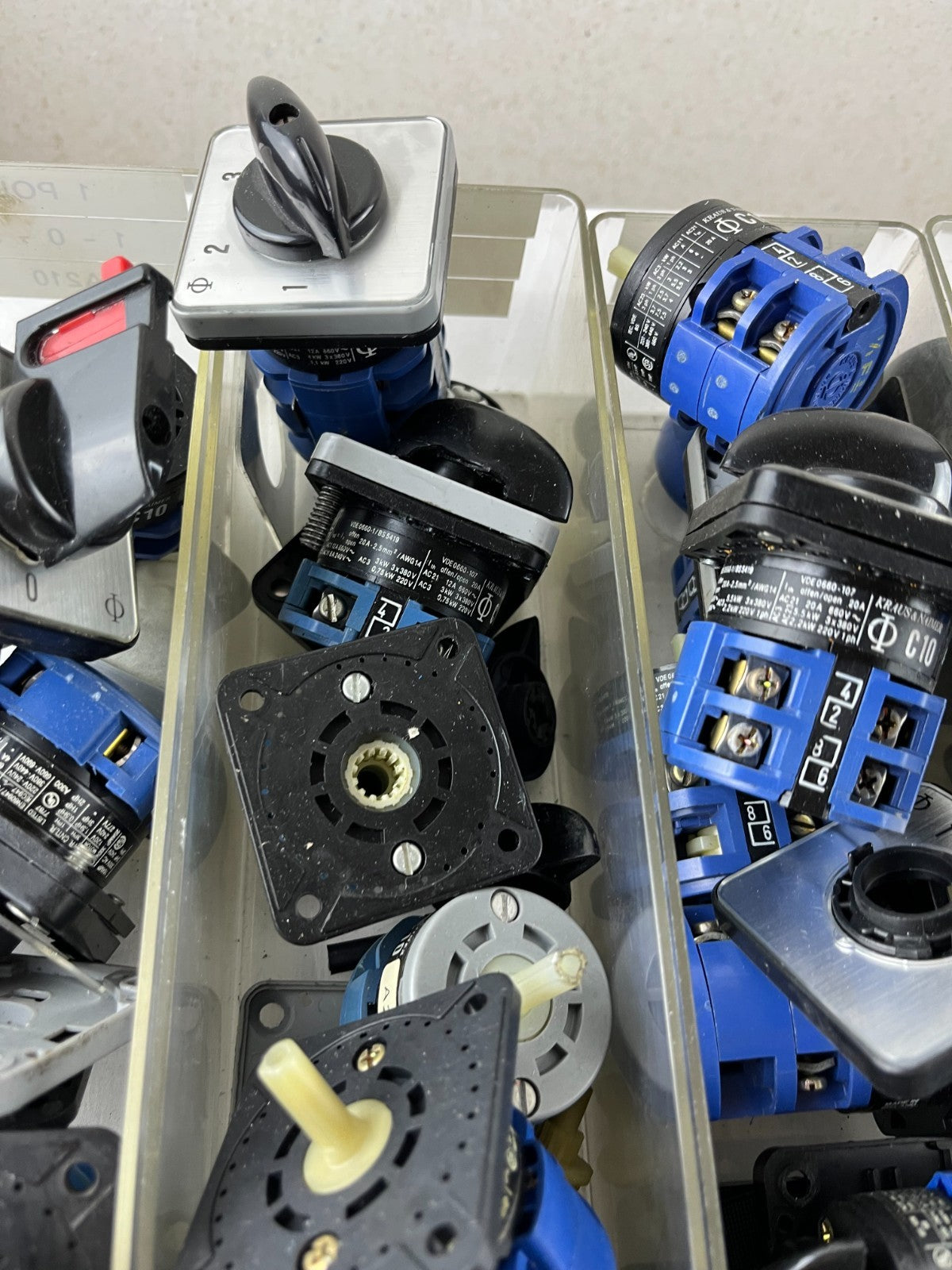 Kraus Naimer Cam Switch Lot 20+ Units Mixed Models C10 C11 A210 Working
