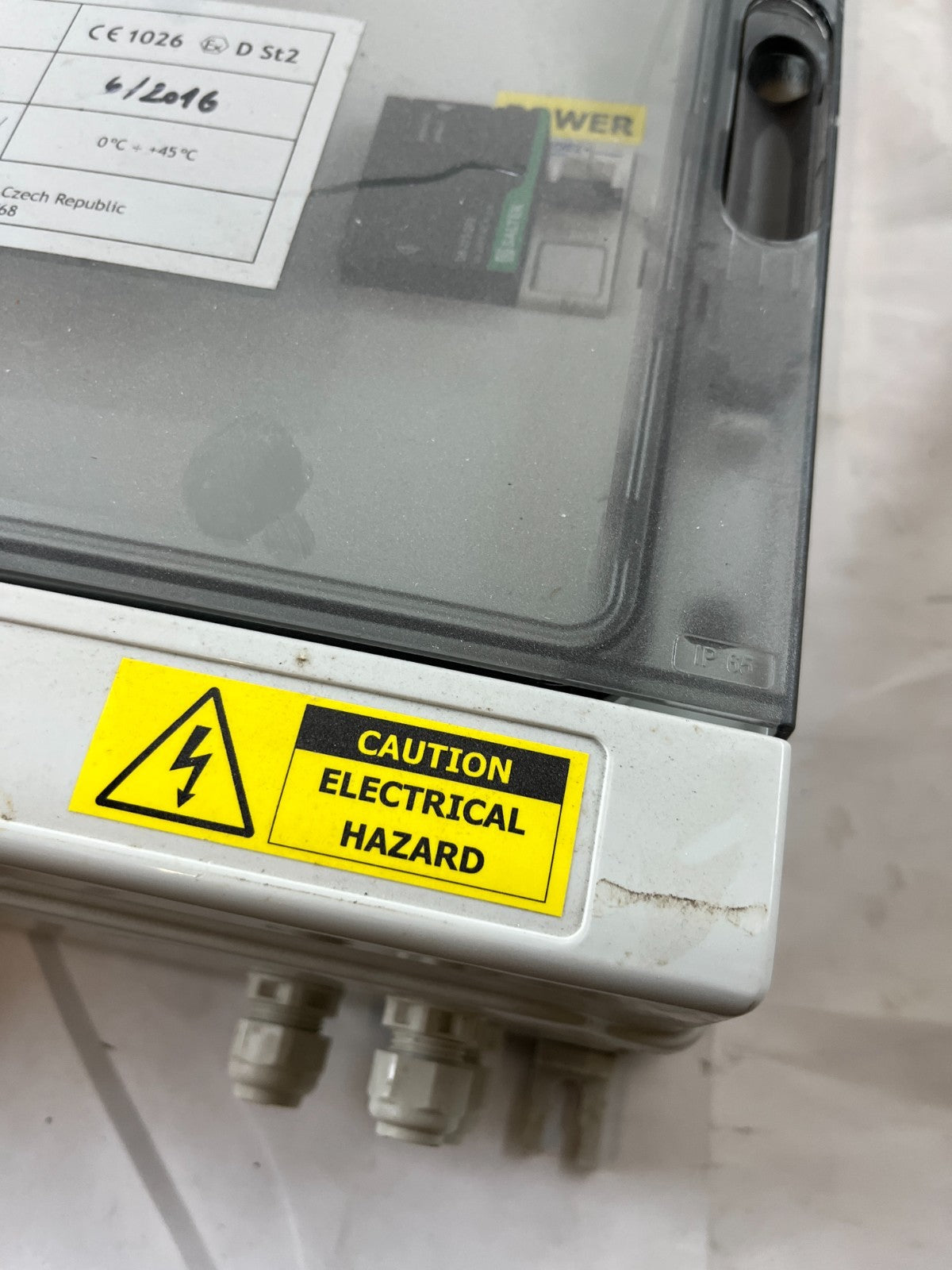 Speltec AT120 Explosion Protection System Control Panel ATEX IP65 Working