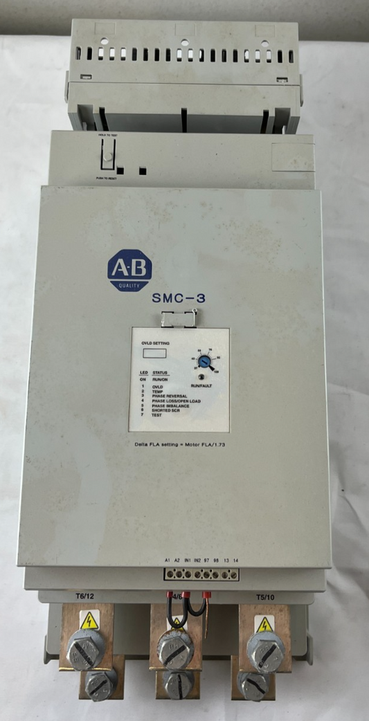 Allen-Bradley 150-C108NBD SMC-3 Soft Starter 3-phase 108A 200–480V 100–240V