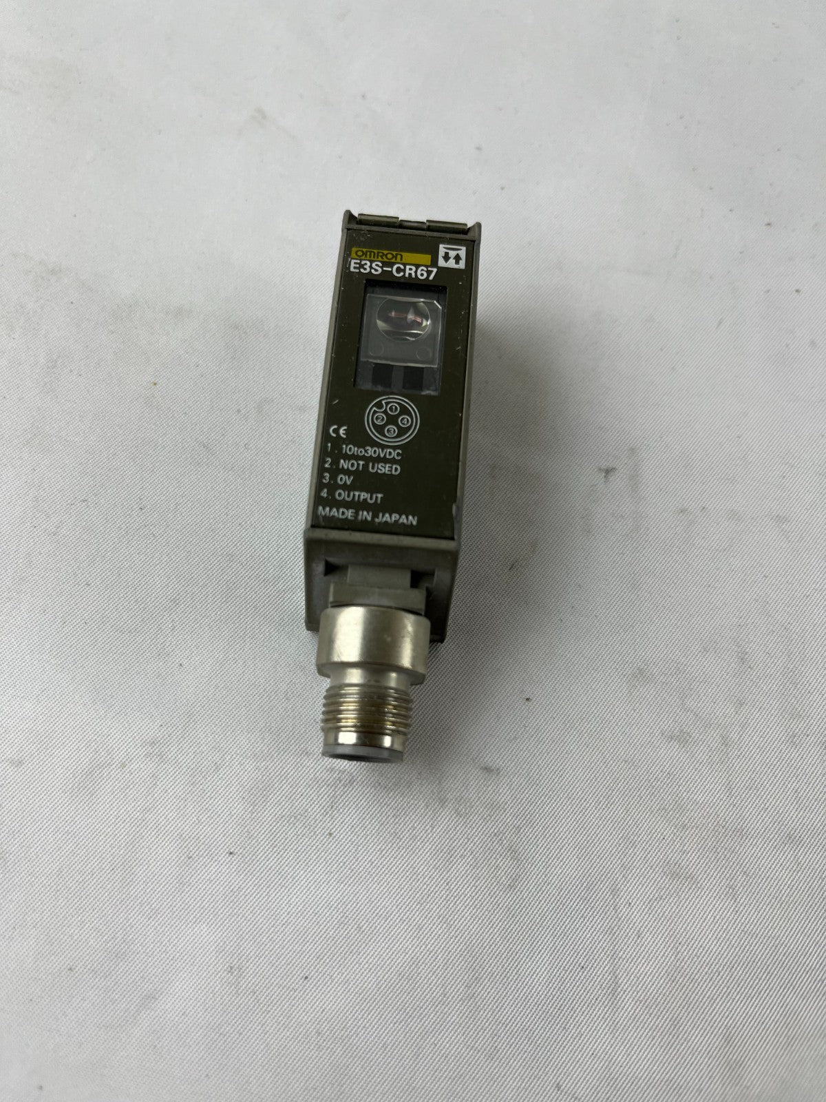 Omron E3S-CR67 Photoelectric Sensor 10-30VDC M12 Used Spare Unit