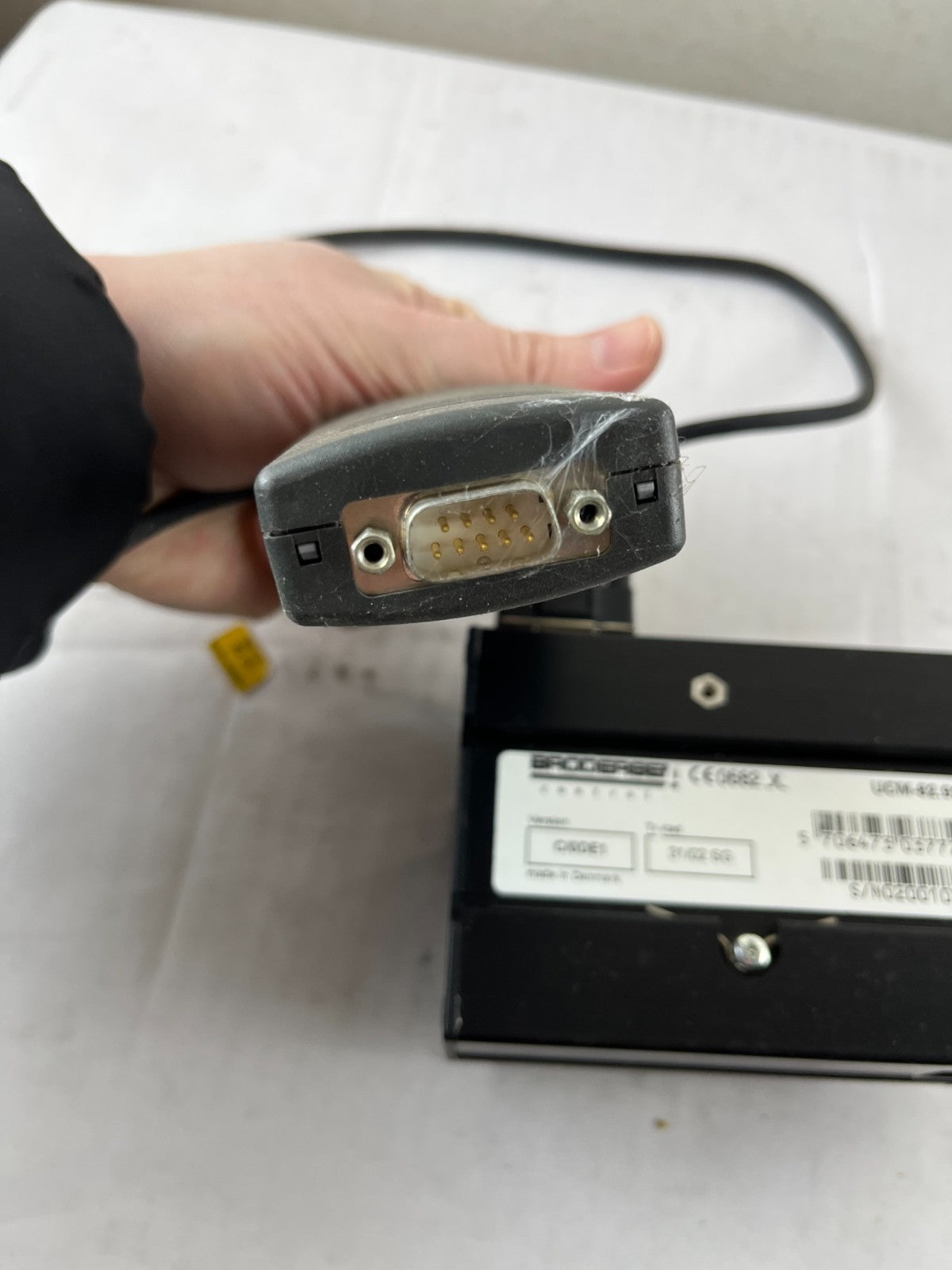 Brodersen UCM‑82.924 Industrial PSTN Modem 12–48 VDC RS232 w/ Siemens SIMATIC S7