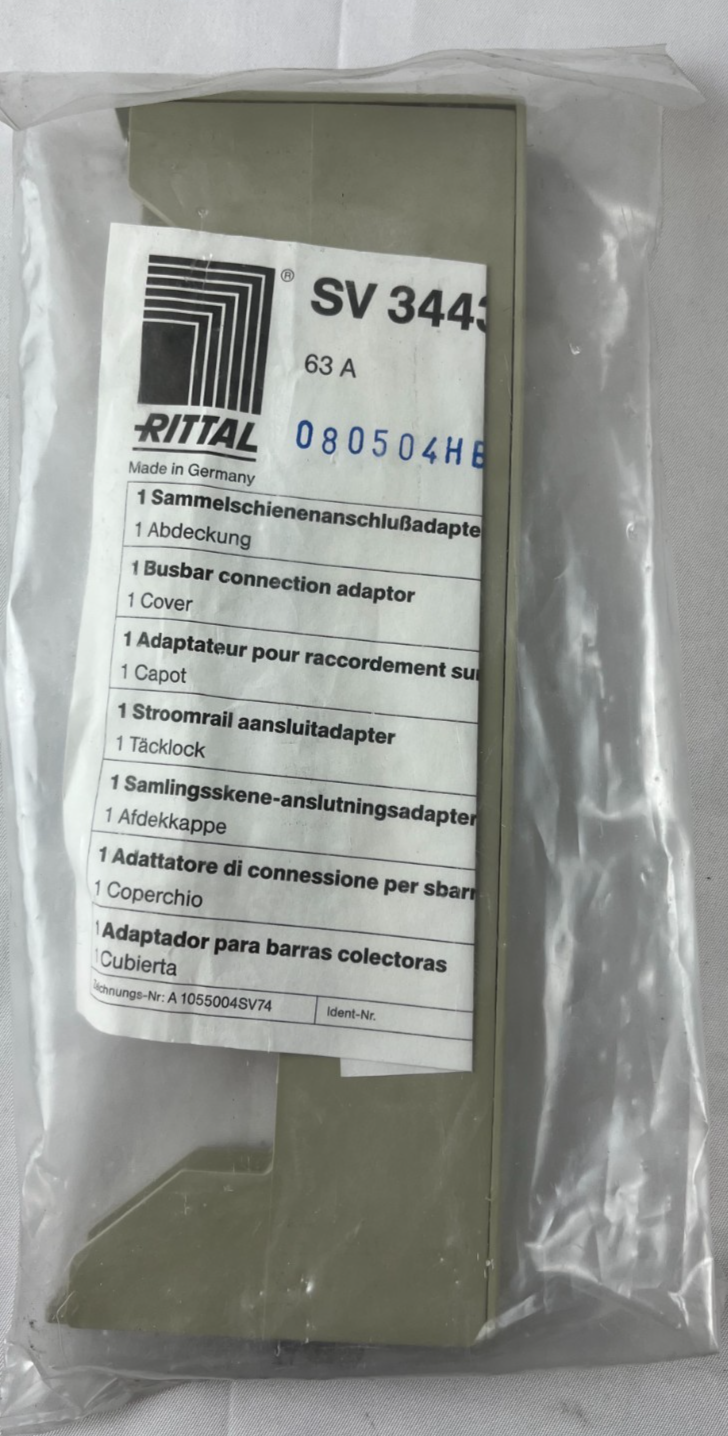 Rittal SV 3445 Busbar Connection Adaptor Cover 63A New Spare Part