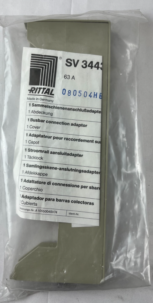 Rittal SV 3445 Busbar Connection Adaptor Cover 63A New Spare Part