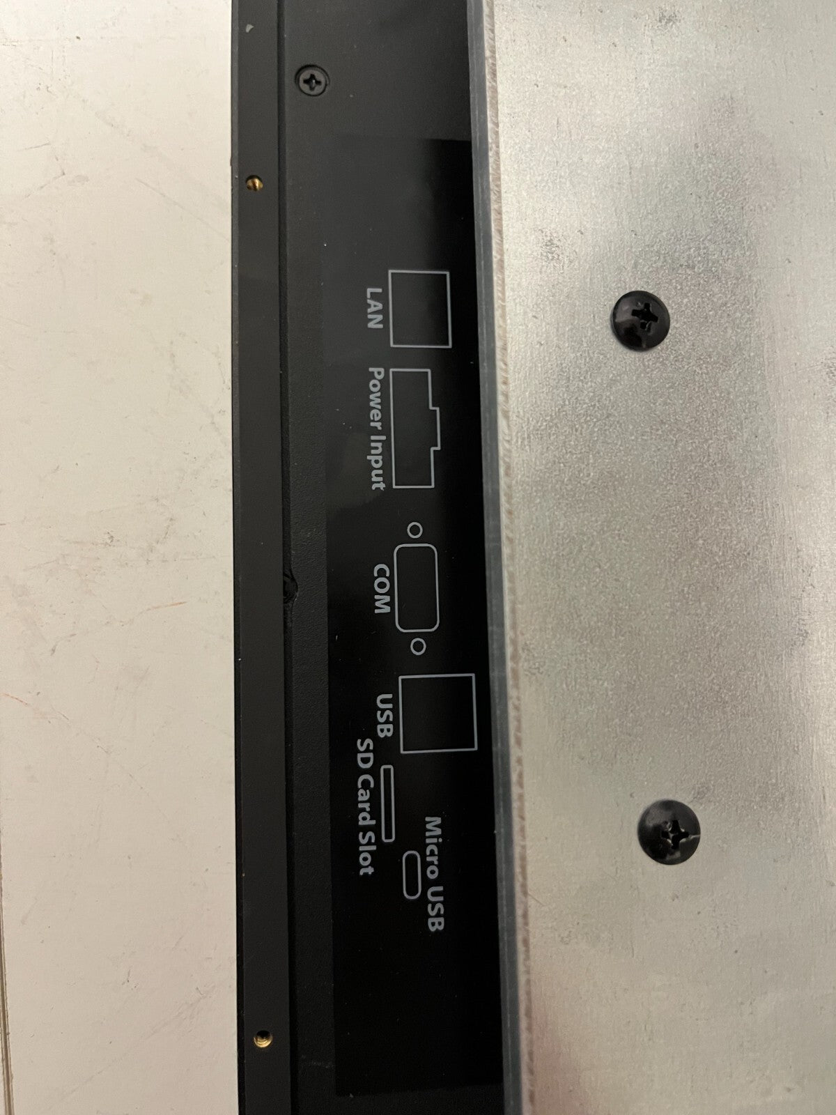 10.1" Industrial Touch Panel PC HMI LAN USB COM SD Mounting Bracket Used