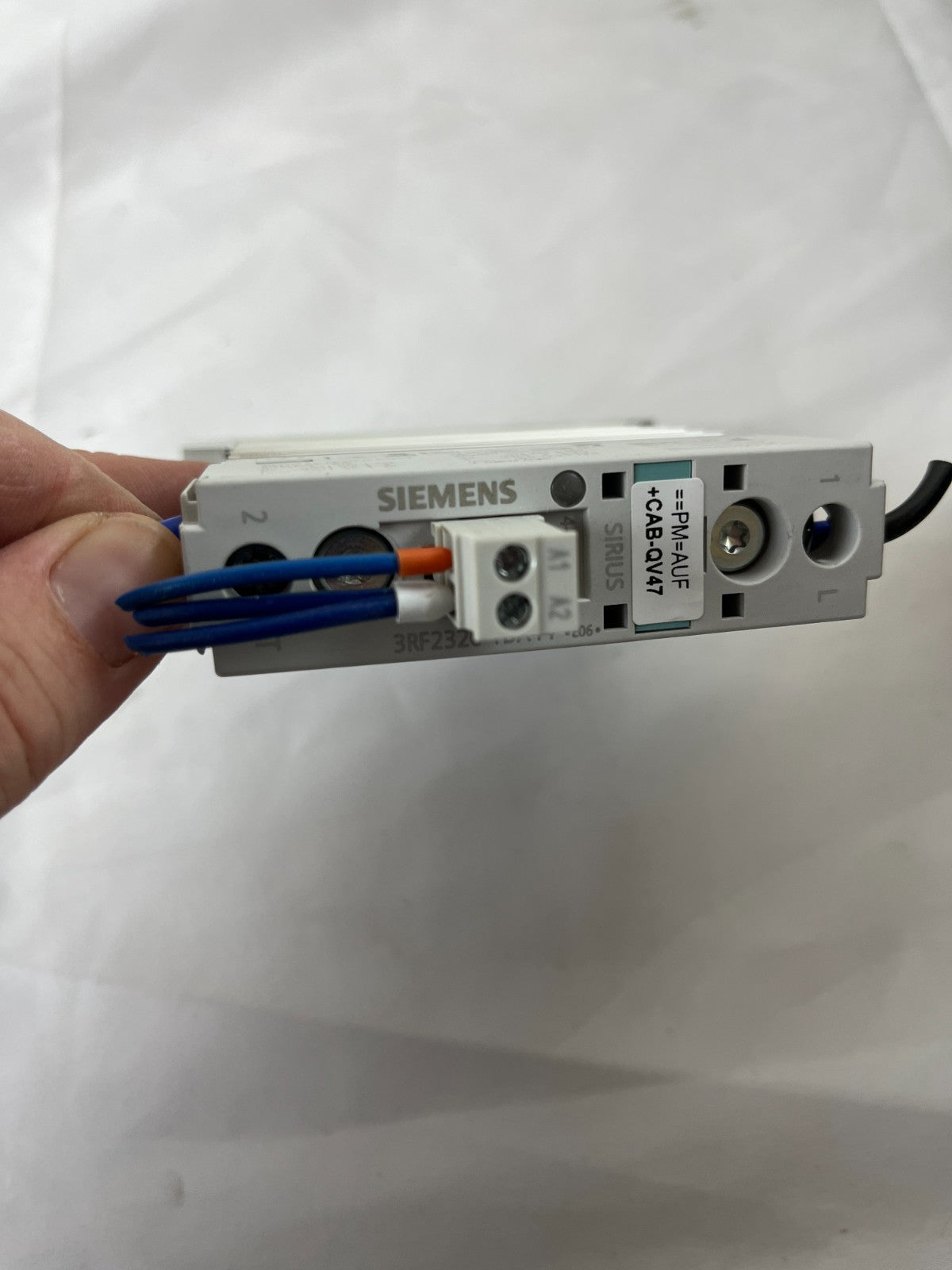 Siemens 3RF2320-1DA44 SIRIUS Solid State Relay 20A 460V 24VDC Coil Used Spare