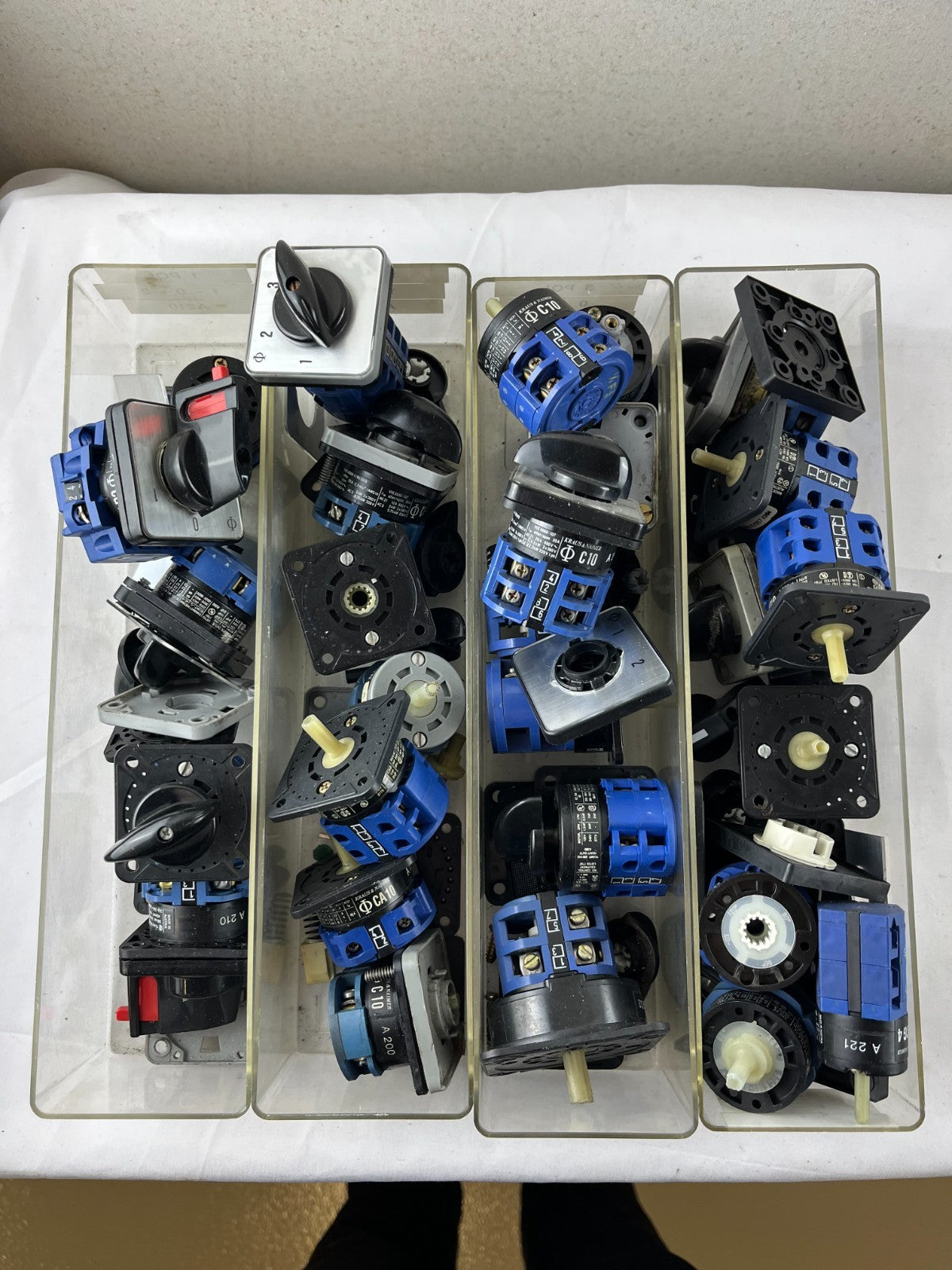 Kraus Naimer Cam Switch Lot 20+ Units Mixed Models C10 C11 A210 Working