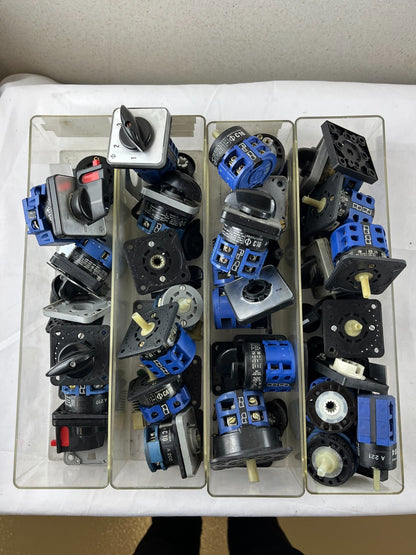 Kraus Naimer Cam Switch Lot 20+ Units Mixed Models C10 C11 A210 Working