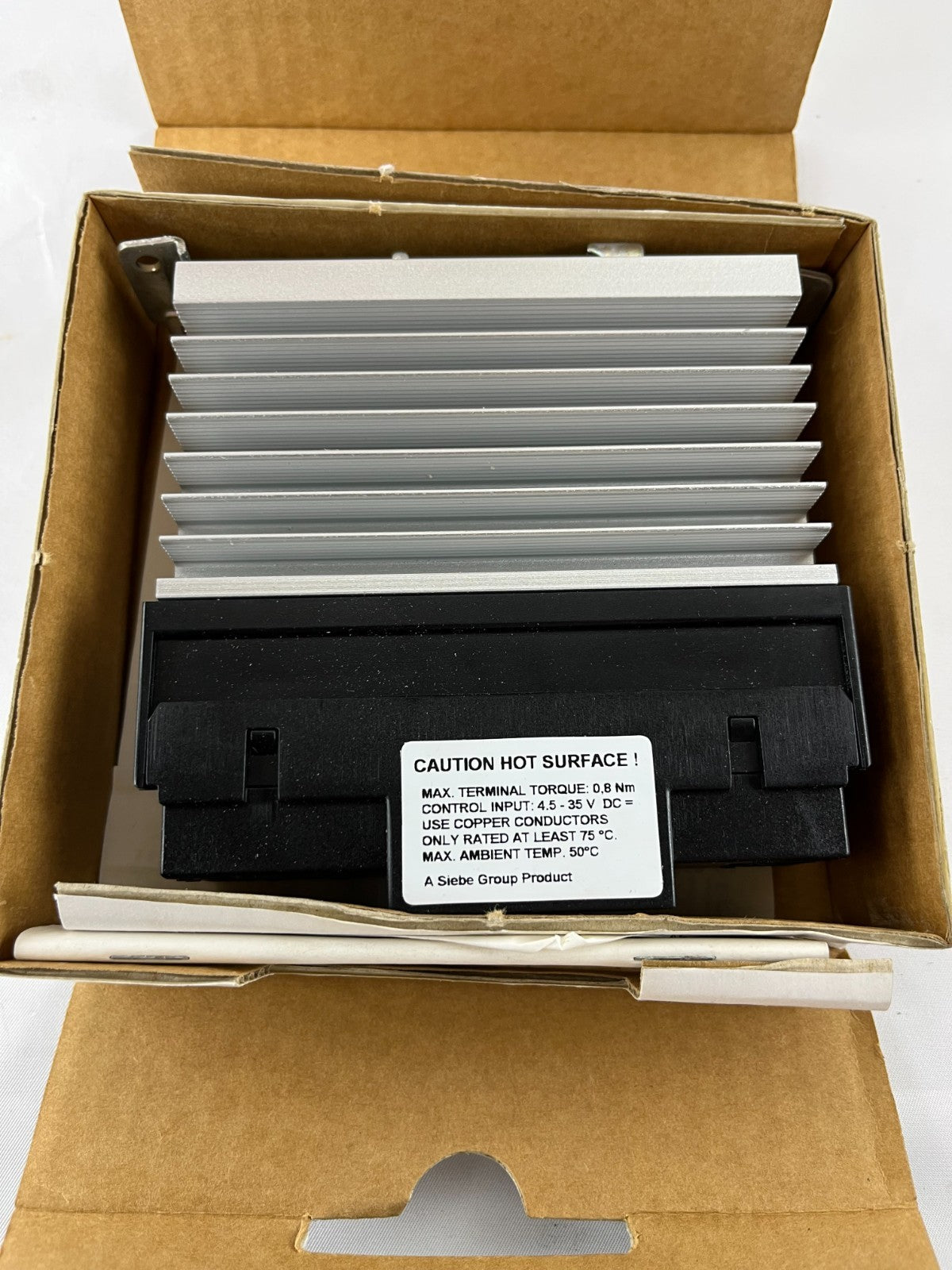 ERO Electronic ISR.025.400.000 Solid State Relay 25–52A 400Vac 4.5–35VDC New