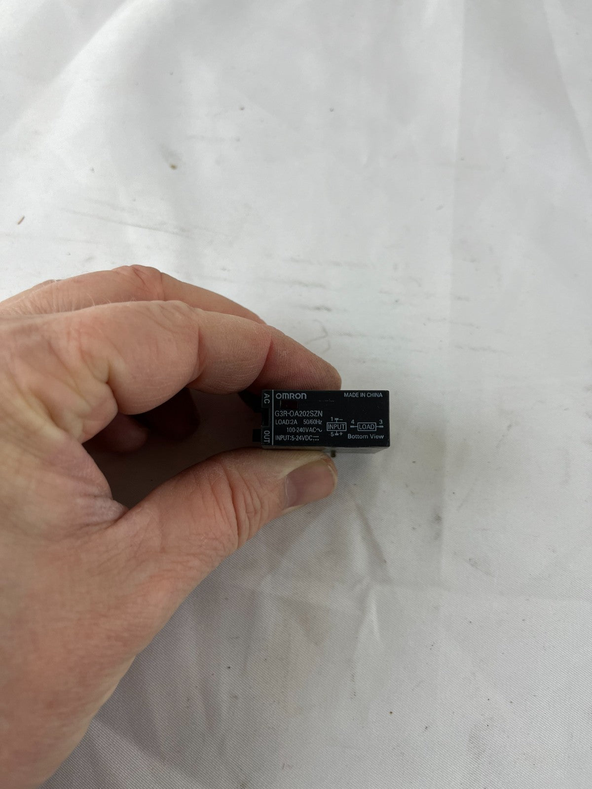 Omron G3R-OA202SZN Solid State Relay 2A 100–240VAC AC Output 5–24VDC Lot 12x NEW