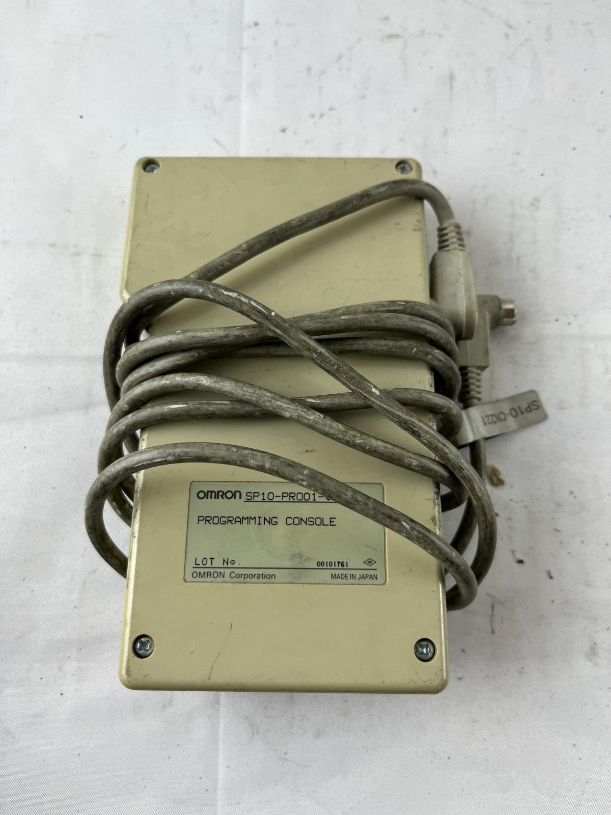 Omron SP10‑PRO01‑V1 PRO 01 Programming Console Used Spare Part
