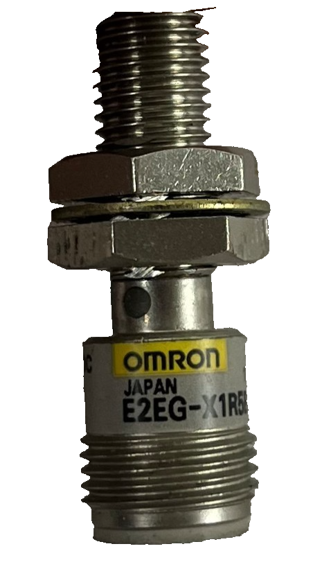 Omron E2EG-X1R5B2-M1 Inductive Proximity Sensor M18 10-30VDC Used Spare