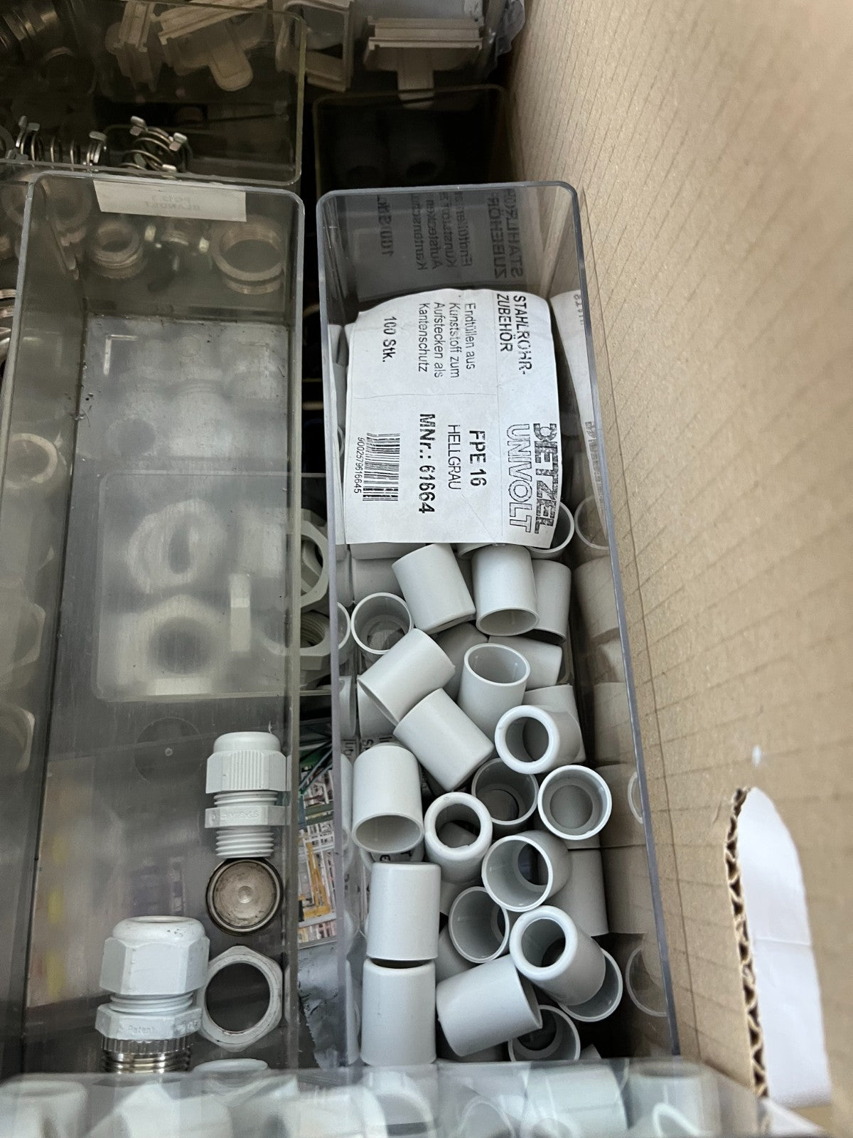 Detzel Univolt Cable Gland Lot PG21 PG29 Plastic Metal Industrial Bulk Mixed
