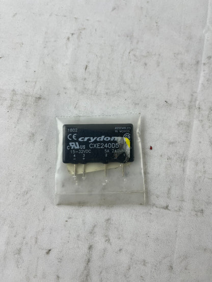 Crydom CXE240D5 Solid State Relay SSR 5A 240VAC 15-32VDC Input PCB NEW Mexico