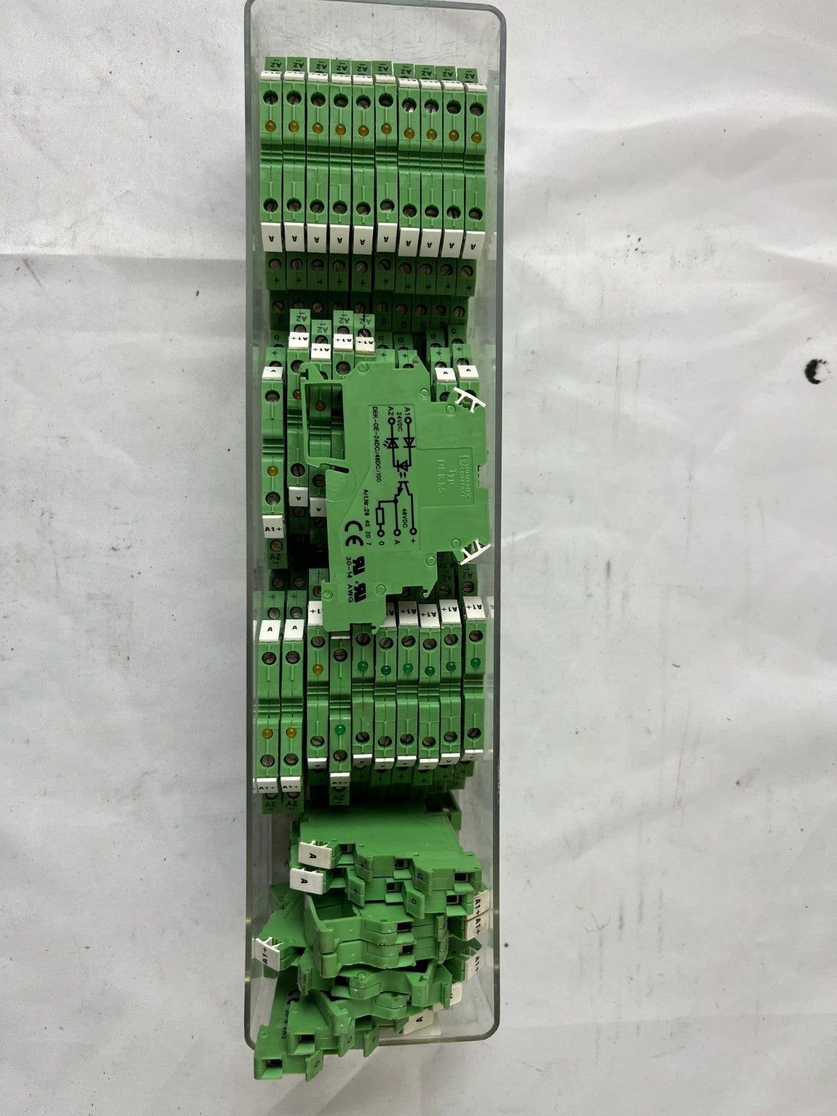 Phoenix Contact DEK‑OE‑24DC/48DC/100 Solid‑State Relay Terminal Blocks ~ 40 pcs