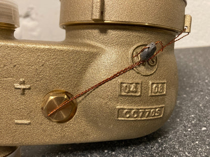 Wasser-Geräte GmbH Multi-Jet Cold Water Meter MNRS Q3 4 m³/h T50°C DN20 3/4"