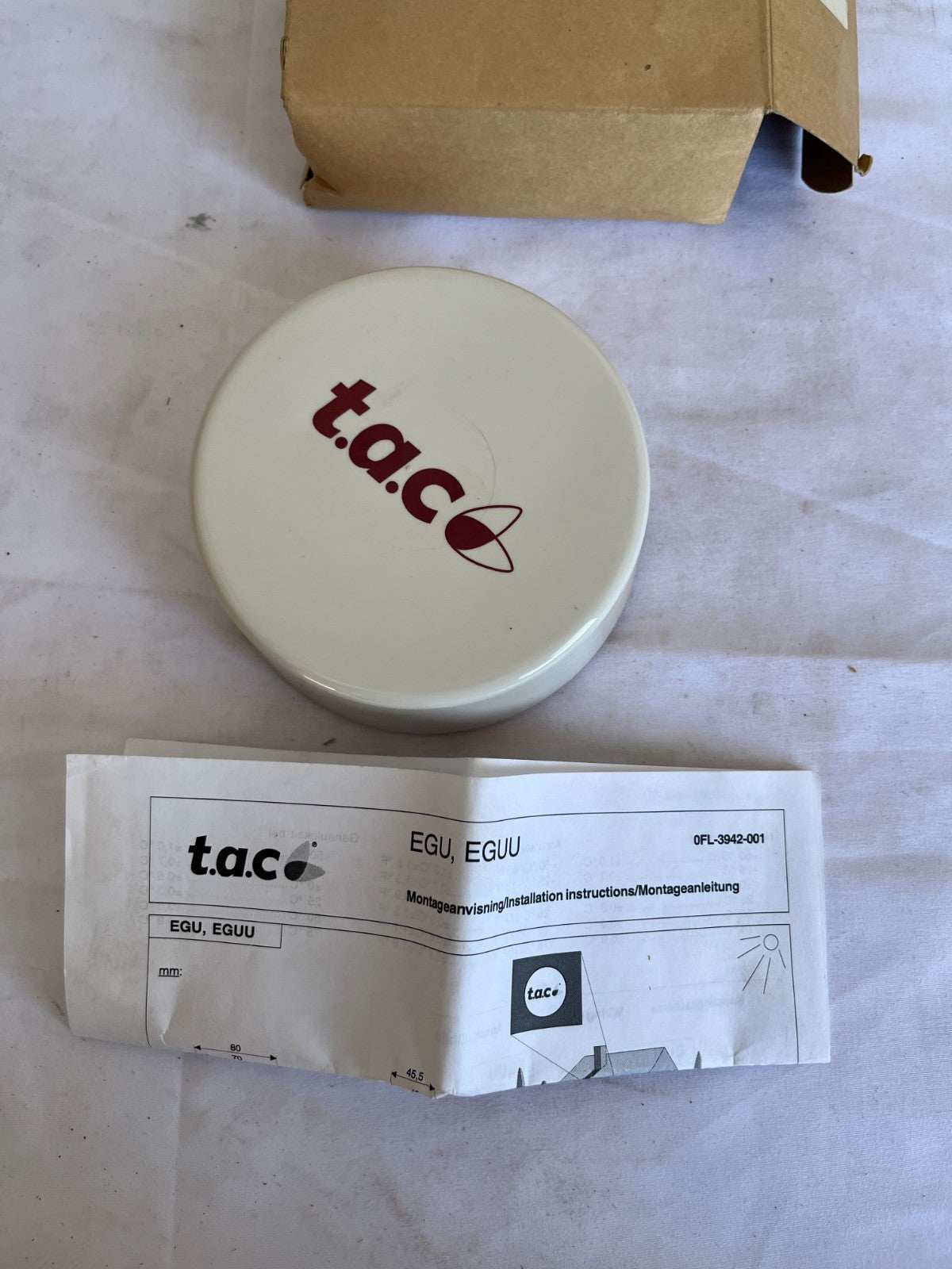 TAC 514-1100-000 C EGU Sensor Made in Sweden New Spare Unit