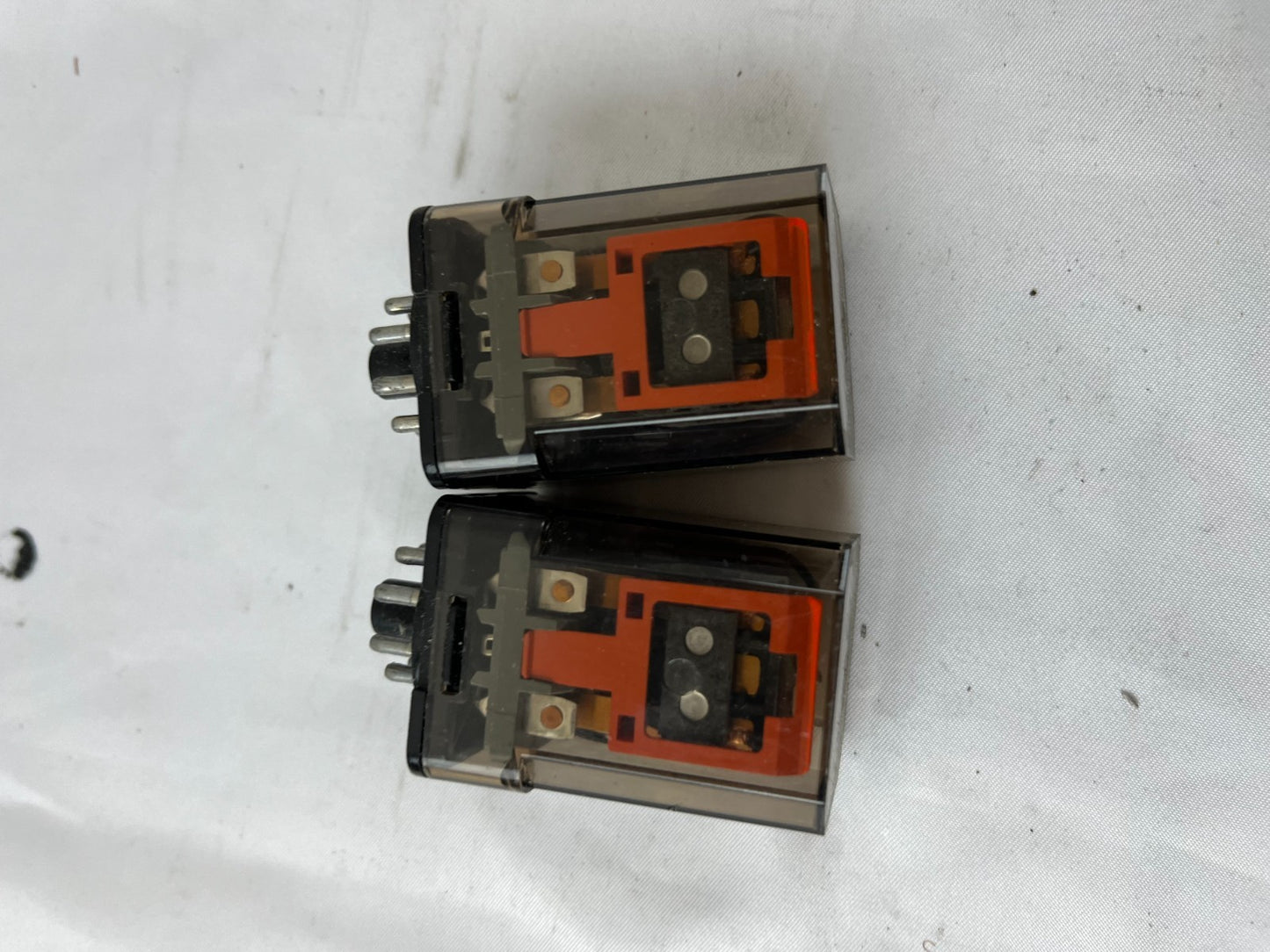 Schrack RL205220 Relay 220V AC 10A 11‑Pin Octal – Lot of 2 Used Spare Units