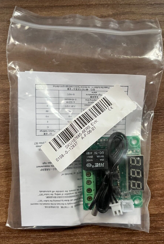XH-W1209 Digital Temperature Controller Thermostat | DC 12V | -50°C to +110°C