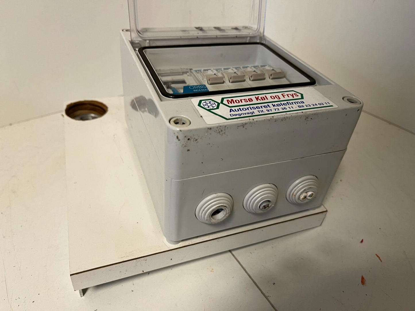 Hager ORBIS INCADUO Timer Switch & Distribution Box - Used Condition Spare Parts