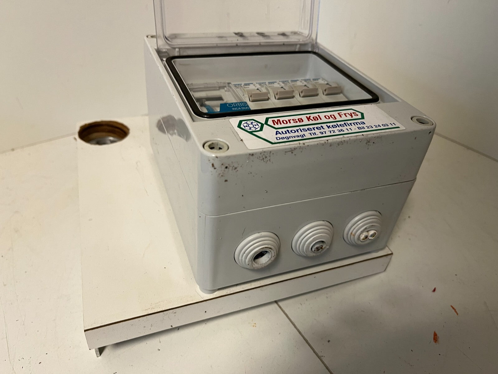 Hager ORBIS INCADUO Timer Switch & Distribution Box - Used Condition Spare Parts