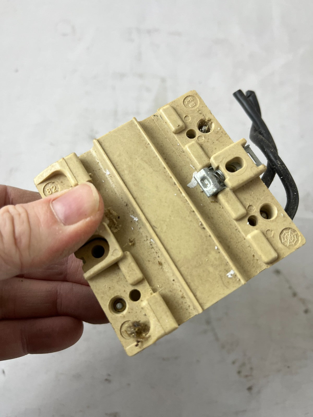 Servodan HPFI 40A 0.03A Residual Current Relay 4‑Pole Made in West Germany Used