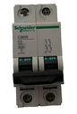 Schneider Electric C60N C2 2P 400V Miniature Circuit Breaker 6000A Used Spare