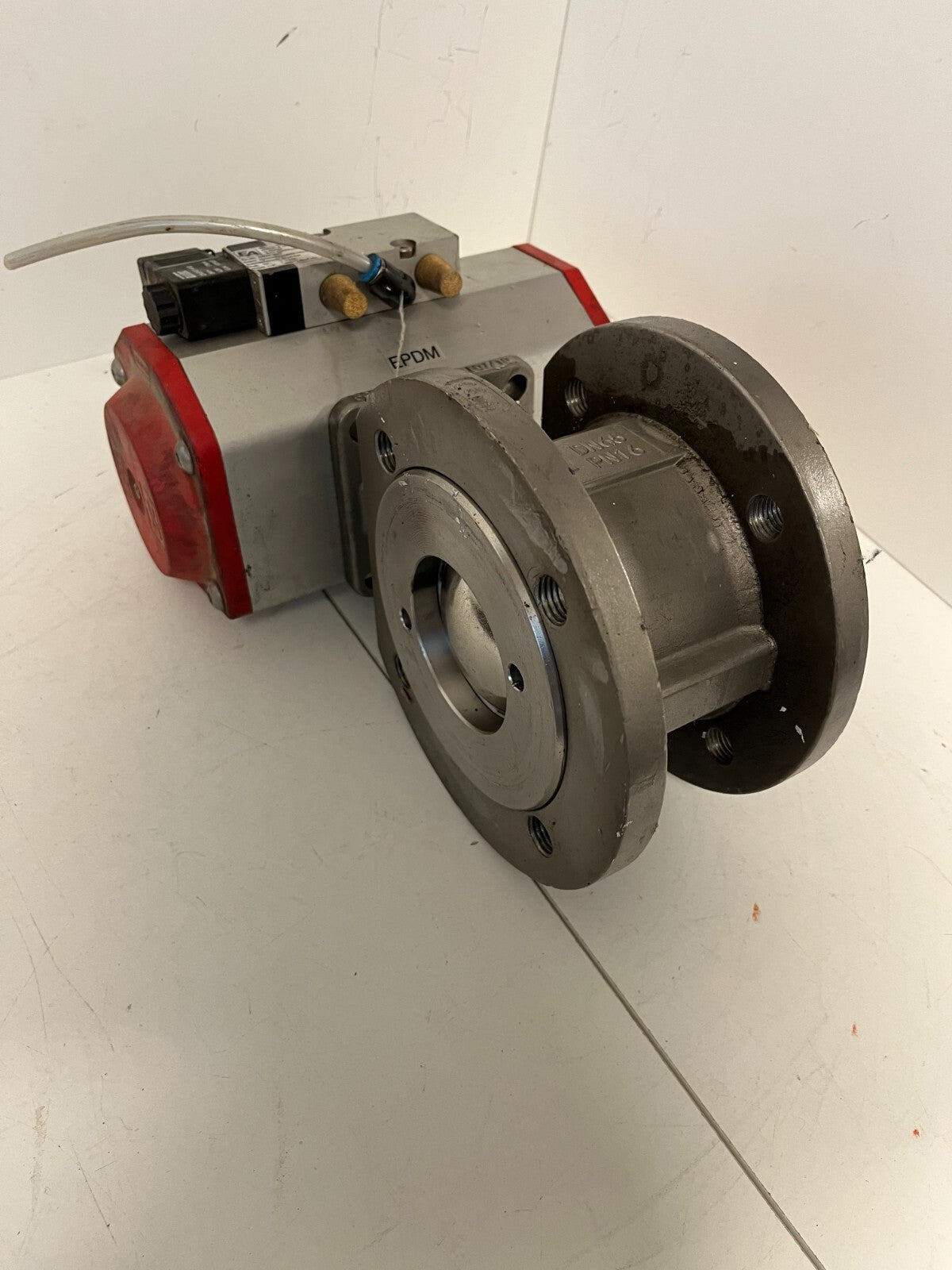 END-Armaturen ZK311308 DN65 Pneumatic Ball Valve Stainless Steel PTFE 16bar