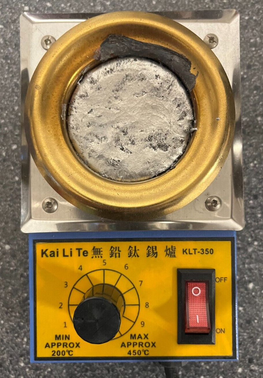 Kai Li Te KLT-350 Lead-Free Solder Pot – Adjustable Temperature (200–450°C)