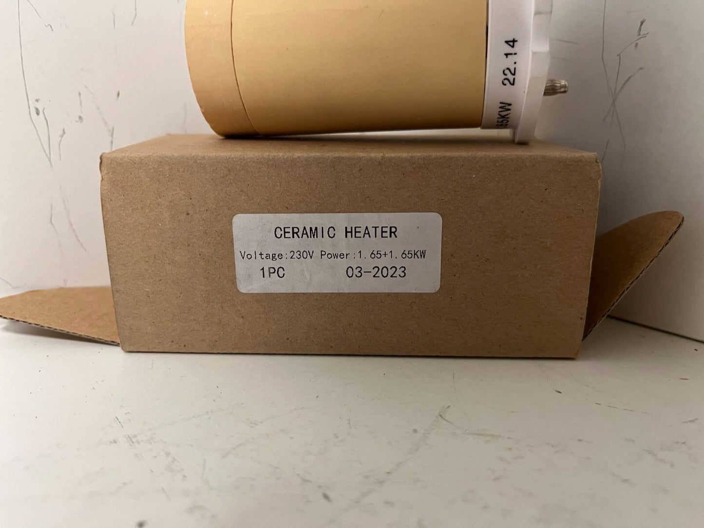 Ceramic Heater Element 230V 1.65kW Industrial Heating Cartridge New Boxed 2023