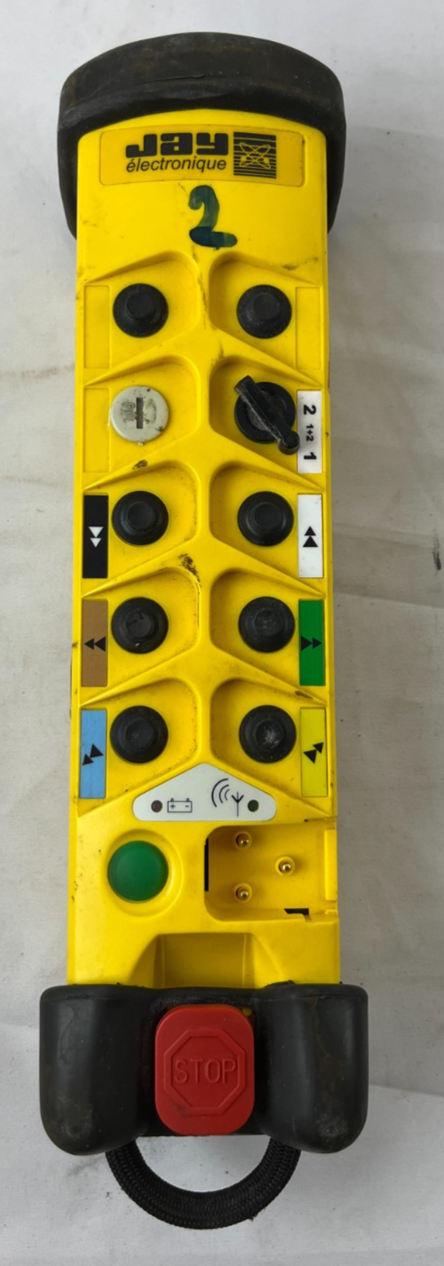 Jay Electronique Industrial Radio Remote Control Pendant 433–434 MHz Used Spare
